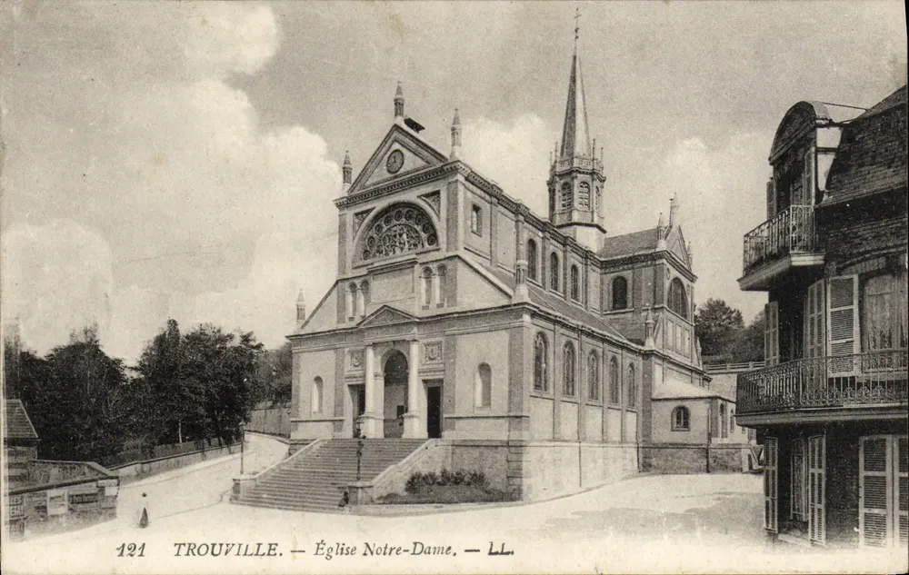 Trouville — Igreja Nossa Senhora — LL. — N° 121 - Frente