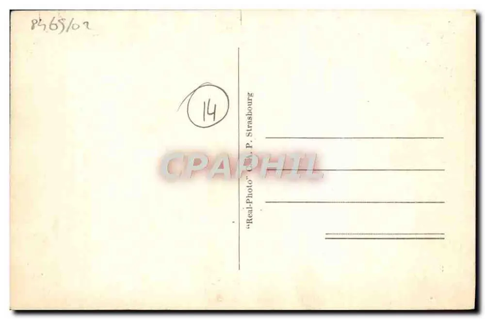 Trouville - Reine des Plages - Le Flobert — éditeur 'Reul-Photo' Strasbourg, n° 895 - Verso