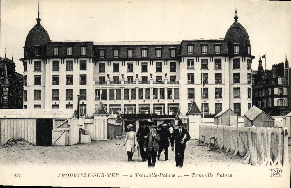 Trouville-sur-Mer — « Trouville-Palace » — YNDhot, n° 491 - Vorderseite
