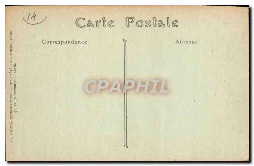 Trouville-sur-Mer — Das Hotel des Roches noires — Graphi'phile - Rückseite