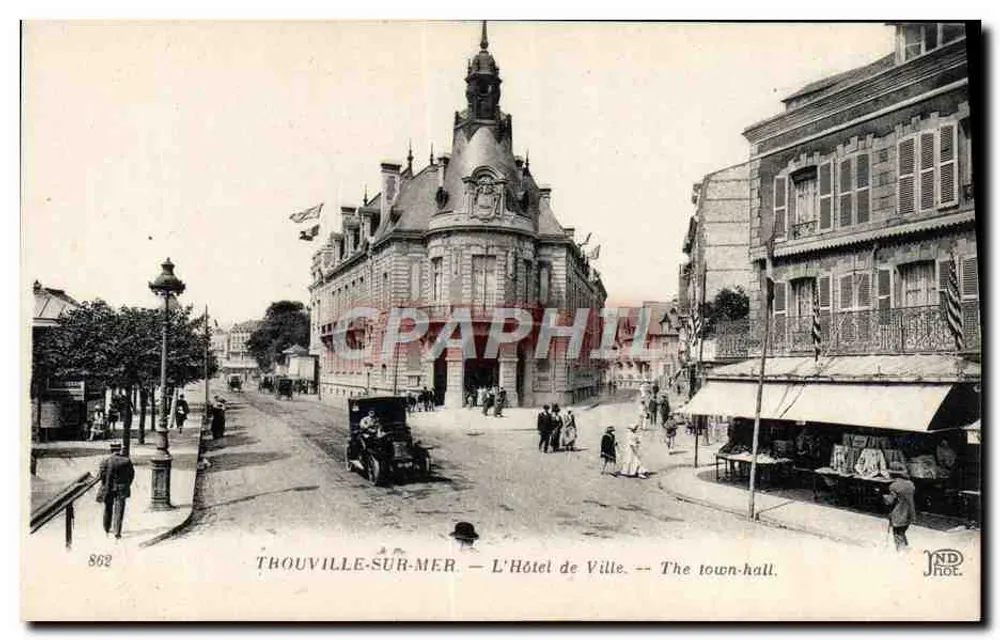 Thouville-sur-Mer — Das Rathaus — Das Rathaus. - Vorderseite