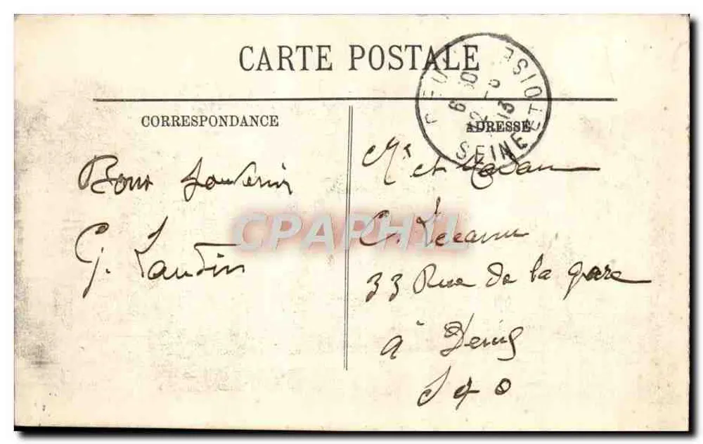 TROUVILLE-DE-AWKVILLE — Le Bassin — Éditeur non identifié, n° 184 - Verso