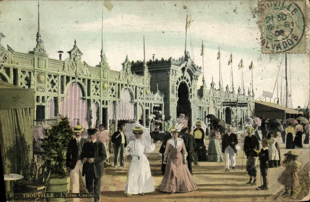 Trouville - O Eden-Casino — editor Grandschelin, n°29 - Frente