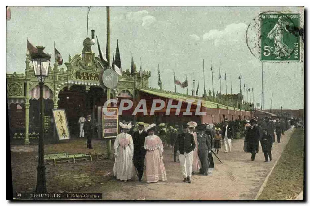 TROUVILLE - O Eden-Casino — editor AQUA-PHOTO, n°30 - Frente