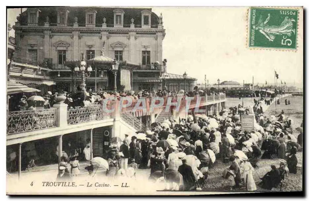 Trouville — O Cassino — LL. - Frente