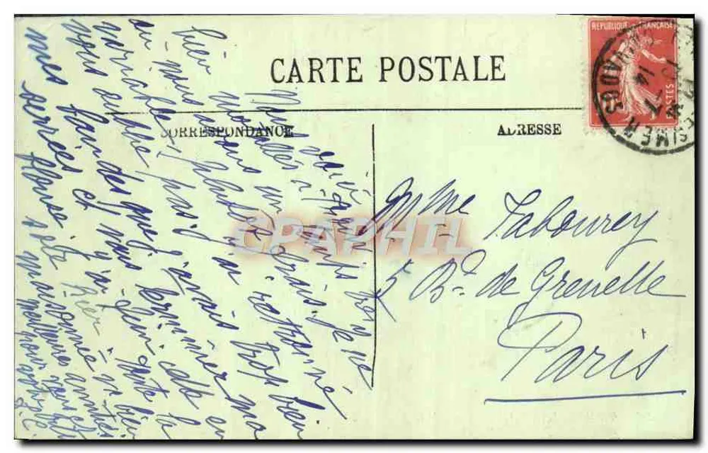 Trouville - Le Casino vu de la Jetée — LL. n° 96 - Rückseite