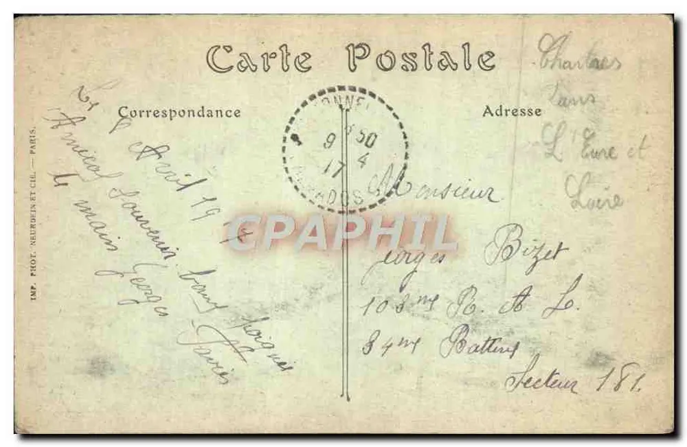 Mesnil-Guillaume (Calvados) — O Castelo, século XVII — ND. Fot. LISIEUX - Verso