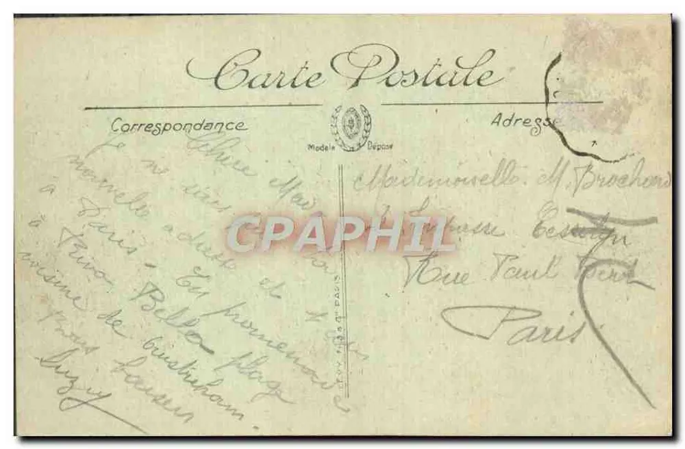 Ouistreham — Vista geral — LL. - Verso
