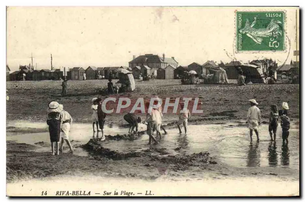 Riva-Bella — Na Praia — LL. — Editor LL. n°14 - Frente