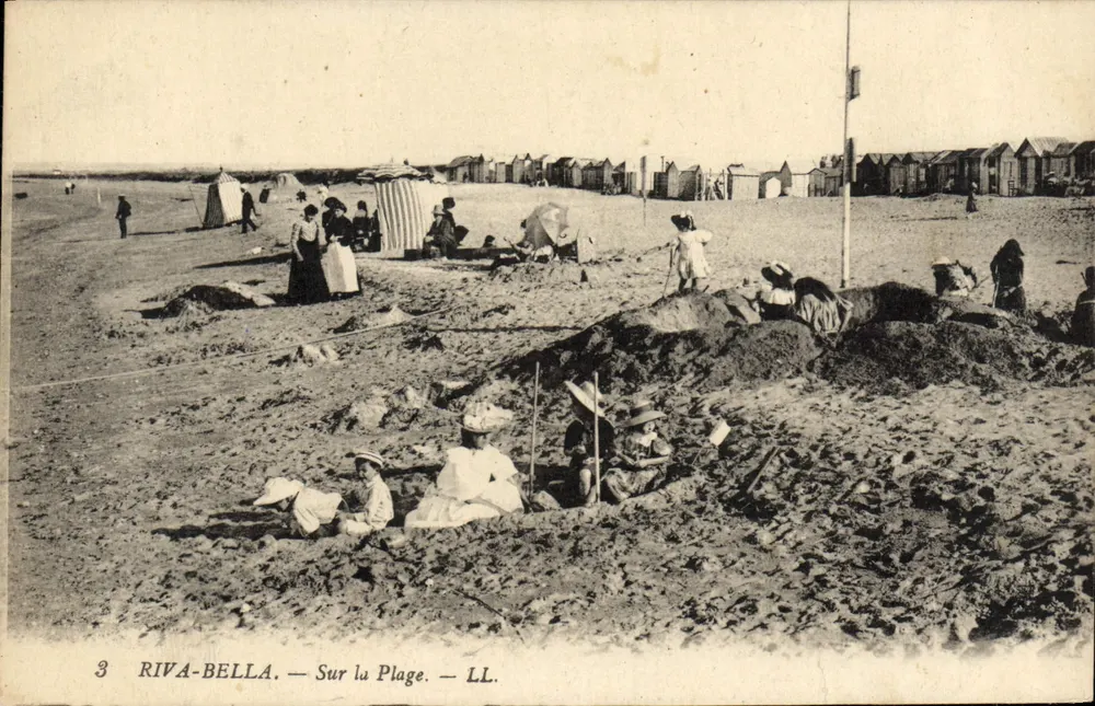 Riva-Bella — Auf der Strand — LL. - Vorderseite