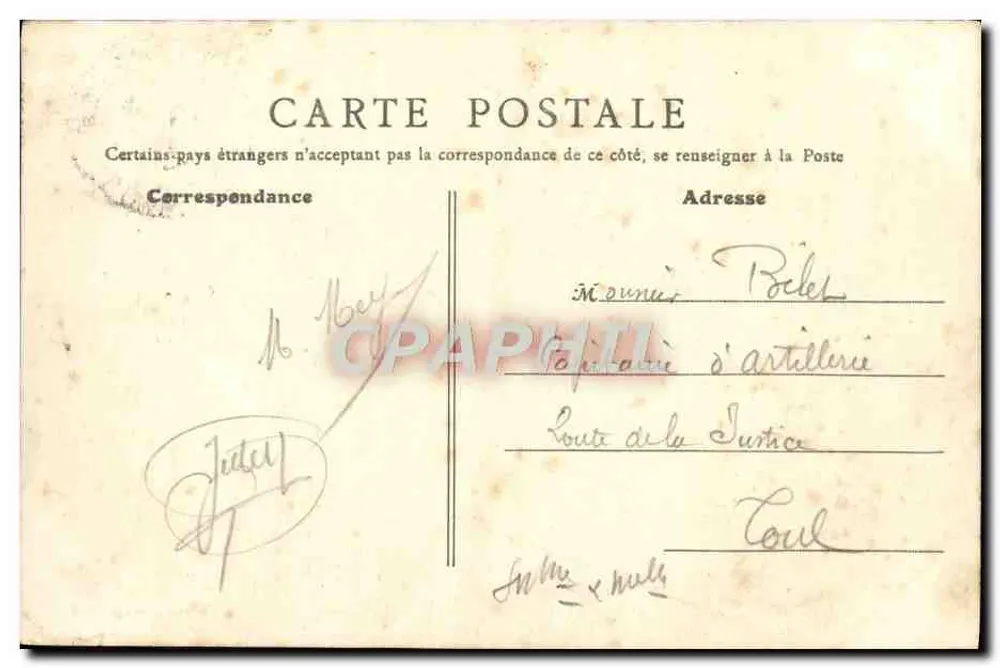 Riva-Bella (Caloudos) — Die Strandpromenade — Die Kabinen und Villen — Verlag P. Penni, Nr. 13 - Rückseite