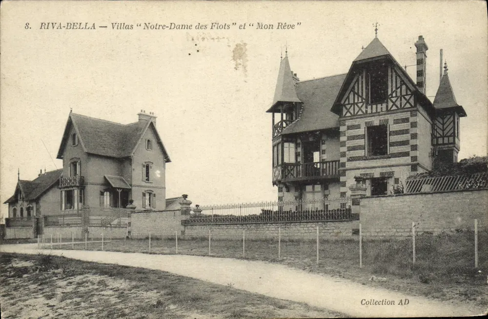 Riva-Bella — Villen "Notre-Dame des Flots" und "Mon Rêve" — Sammlung AD - Vorderseite
