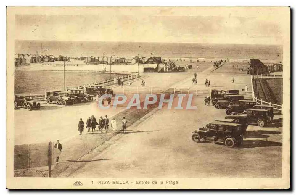 Riva-Bella - Entrada da Praia — editor Riva-Bella, n°1 - Frente