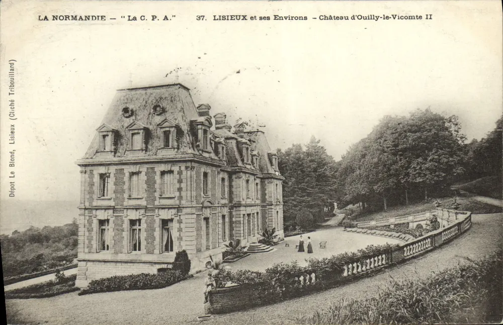 Lisieux und seine Umgebung — Schloss Ouilly-le-Vicomte II — Einlage Le Blond, Lisieux - Vorderseite