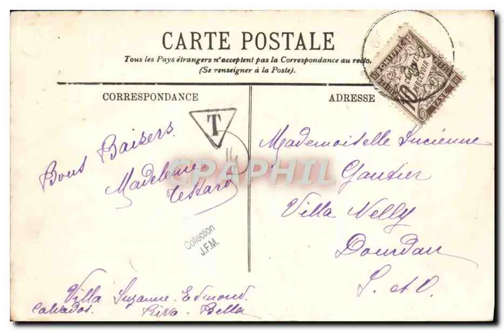 Schöne Orne — Les Moutiers en Cingluis — Mühle von Brie — LL. — Nr. 20 - Rückseite
