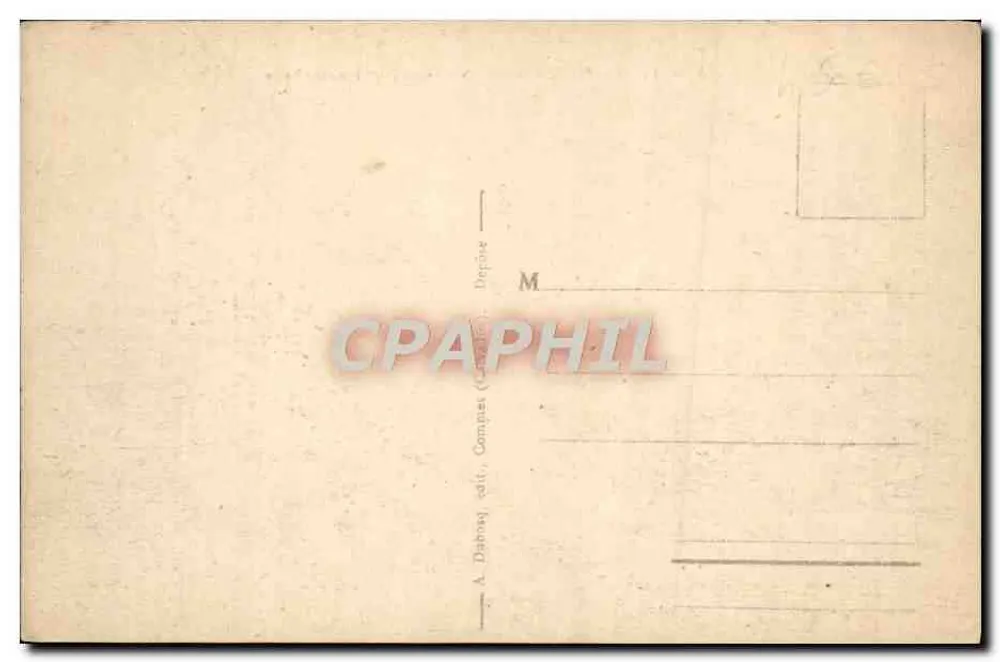 Port-en-Bessin — Avant-Port à marée basse — A.D. 165, série 3 - Verso