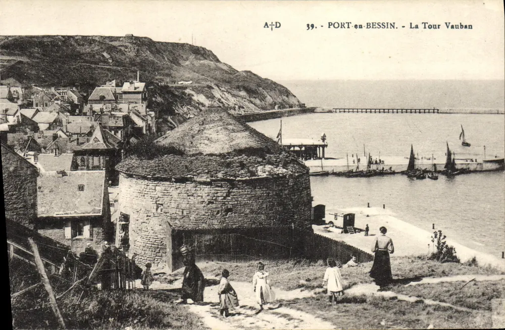 Port-en-Bessin — La Tour Vauban — A. Dabosq, Verlag (Commaes, Calvados) - Vorderseite