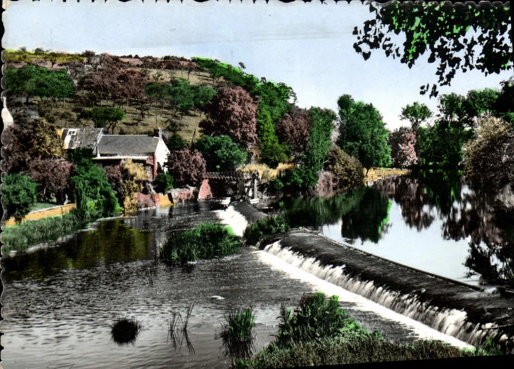 Pont-d'Ouilly — Staudamm auf der Orne und der Pool — Éditions Gaby - Vorderseite