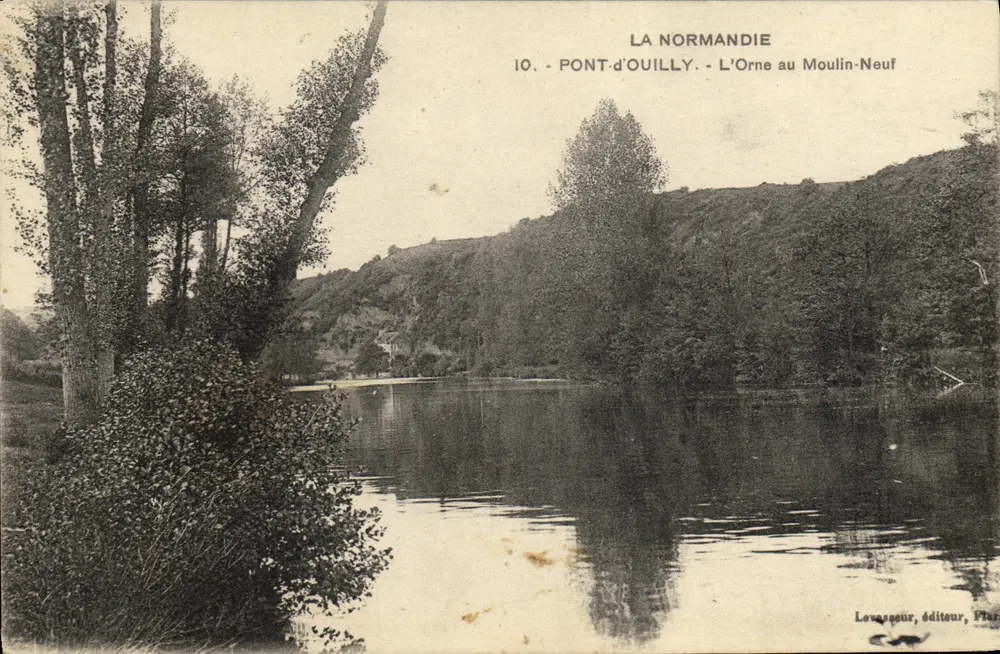 Pont-d'Ouilly - L'Orne bei Moulin-Neuf — Normandie — Levassour, Verlag, Ploumagoar - Vorderseite
