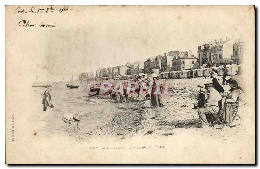 Saint-Aubin - La Meure du Bain — A. HILL, Editor, n° 408 - Frente