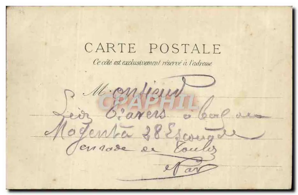 Saint-Aubin - La Meure du Bain — A. HILL, Editor, n° 408 - Verso