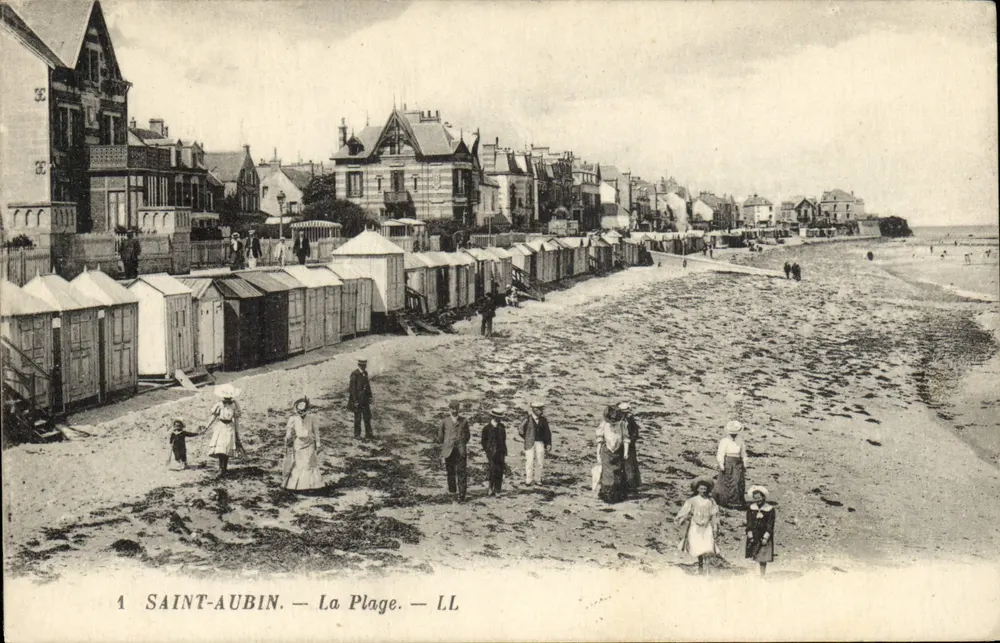 Saint-Aubin — A Praia — LL - Frente