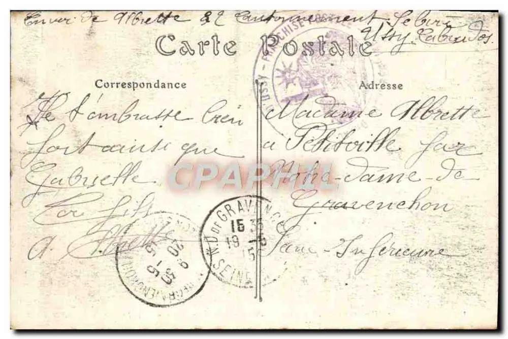 Sousmont-Saint-Quentin (Calvados) — Cachoeira do Laison — ND Fotografia n°120 - Verso