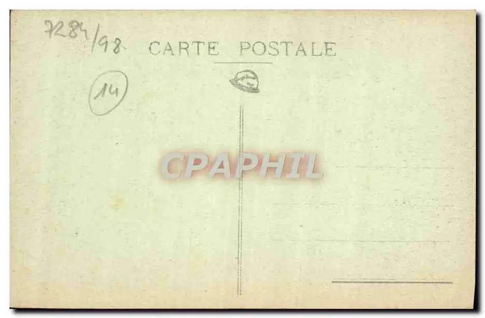 Soumont-Saint-Quentin — Castelo da Breche — C. Jeanne, editora, fot., Falaise - Verso