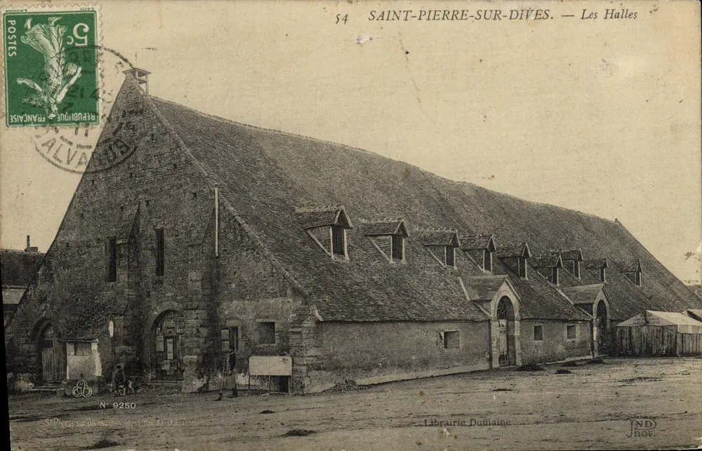 Saint-Pierre-sur-Dives — Les Halles — Librairie Duflaing - Vorderseite