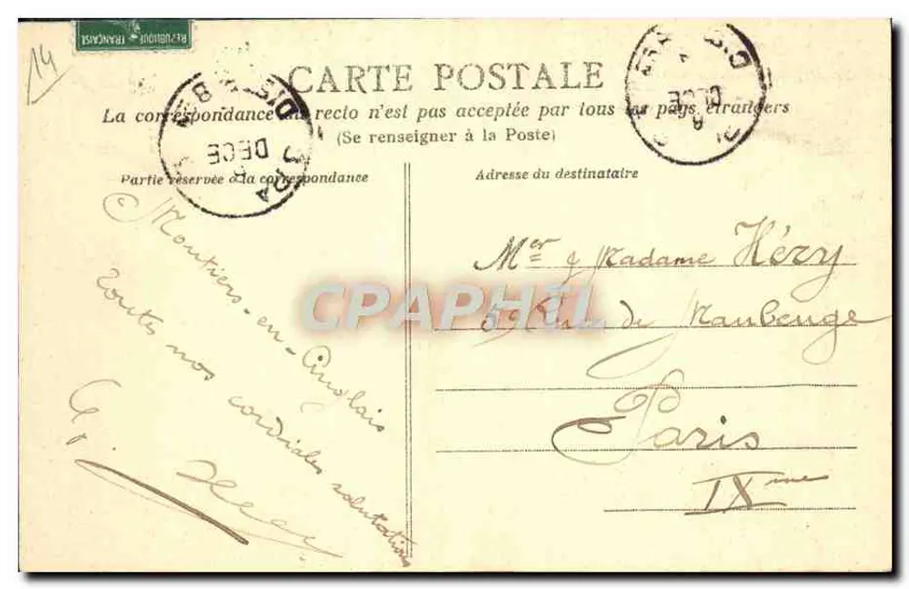De oevers van de Orne — Saint-Rémy (Calvados) : De rotsen — L. D. - Achterkant