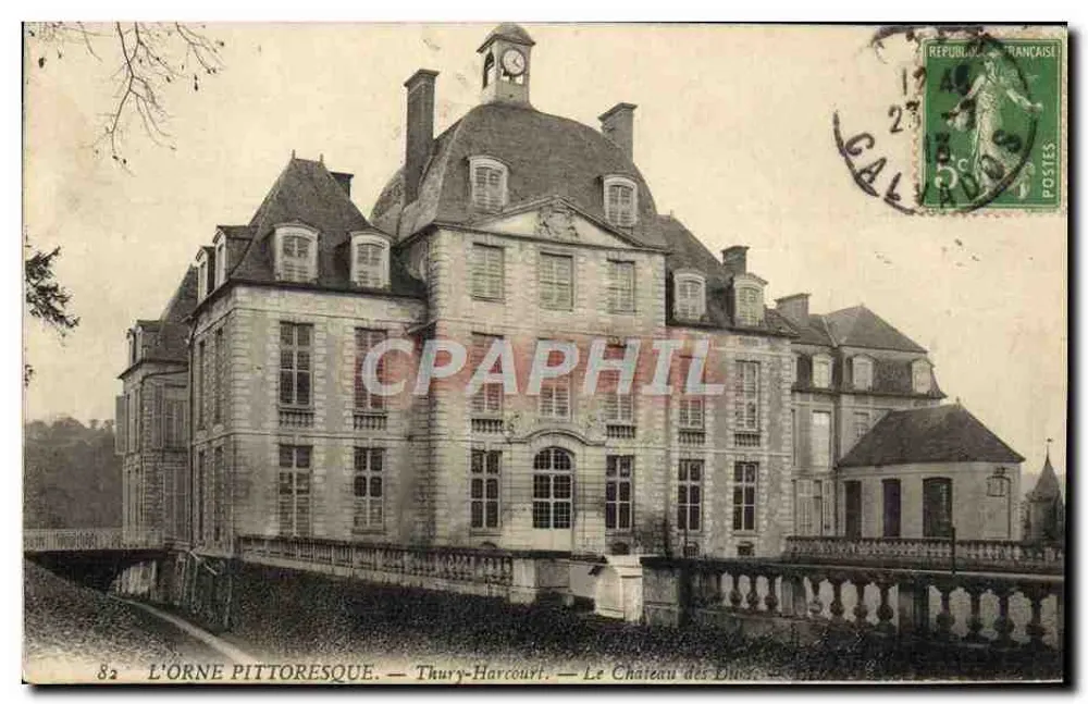 The Picturesque Orne — Thury-Harcourt — The Dukes' Castle - Front