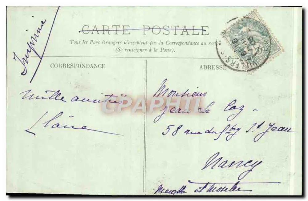 Villers-sur-Mer — Die Digue und das Badehaus — LL, n°19 - Rückseite