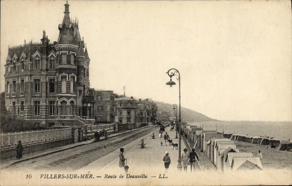 Villers-sur-Mer — Route de Deauville — LL. - Vorderseite