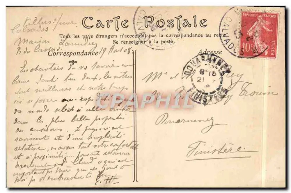 Bellers-sur-Mer — Le Chemin Saint-Carle — Verlag: NV. PRO - Rückseite