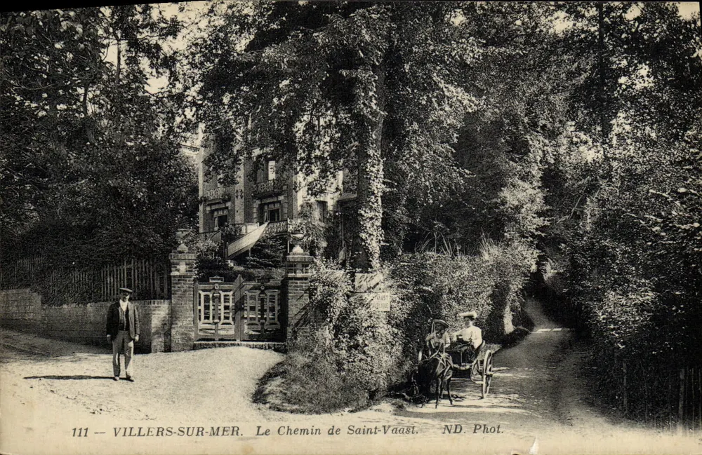 Villers-sur-Mer — Le Chemin de Saint-Vaast — ND. Phot. n°111 - Recto