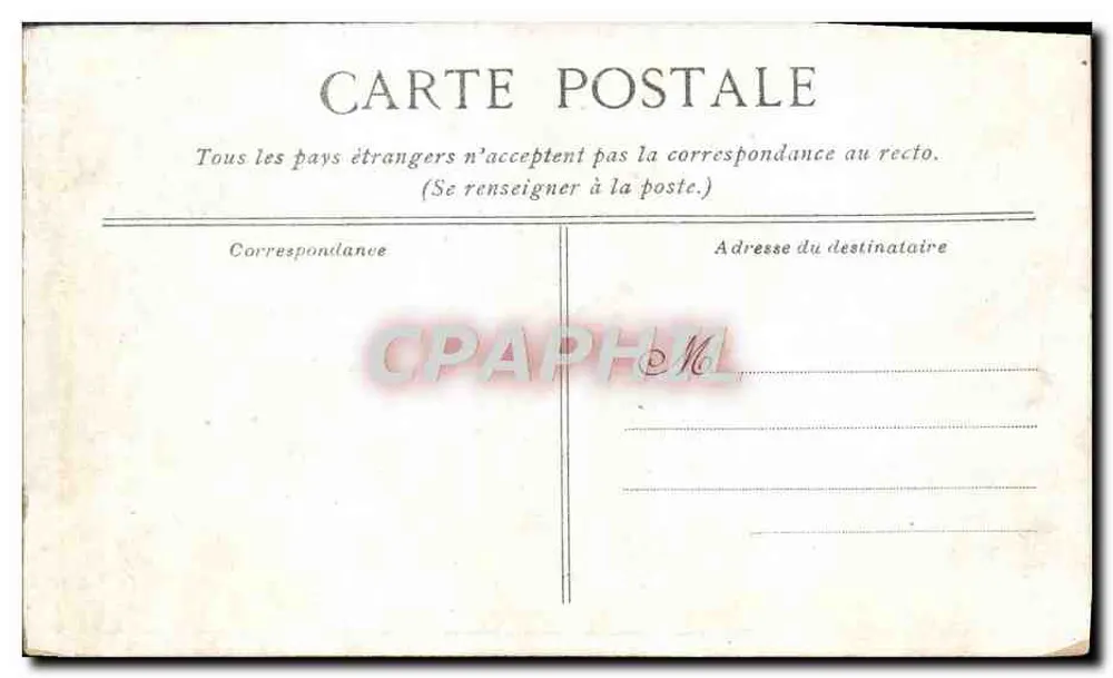 Villers-sur-Mer — Vista da praia e dos degraus — editor desconhecido, n° de série 44207 - Verso