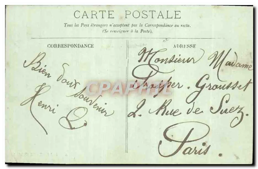 Villers-sur-Mer — L'Établissement des Bains — LL, n°16 - Verso