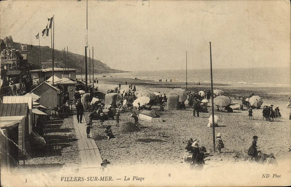 Villers-sur-Mer — La Plage — ND Phot - Frente