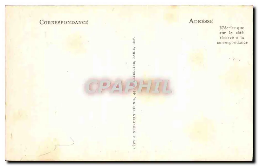 Villers-sur-Mer — Praia com maré baixa — LL, n° 110 - Verso