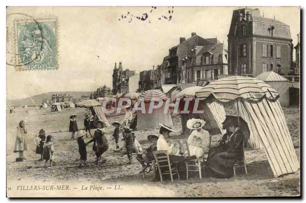 Villers-sur-Mer — La Plage — LL. - Anverso