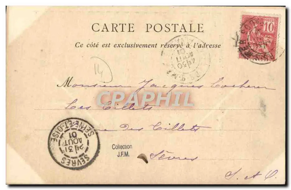 Villers-sur-Mer — Villa Abadie — ND Pbot - Rückseite