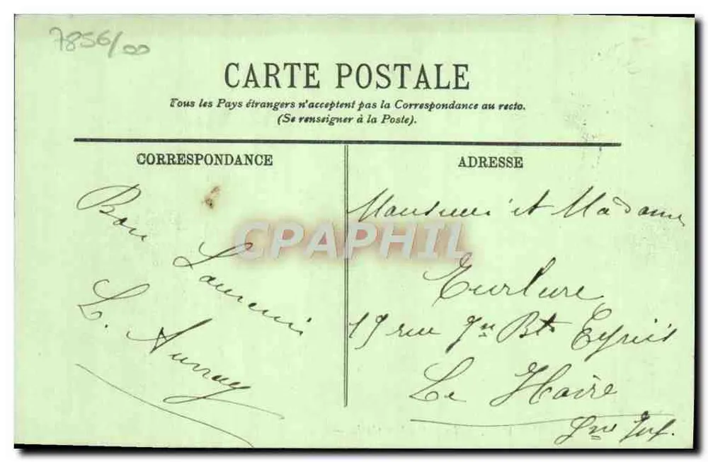 Villers-sur-Mer — Die Villa San-Carlo — LL. n°43 - Rückseite