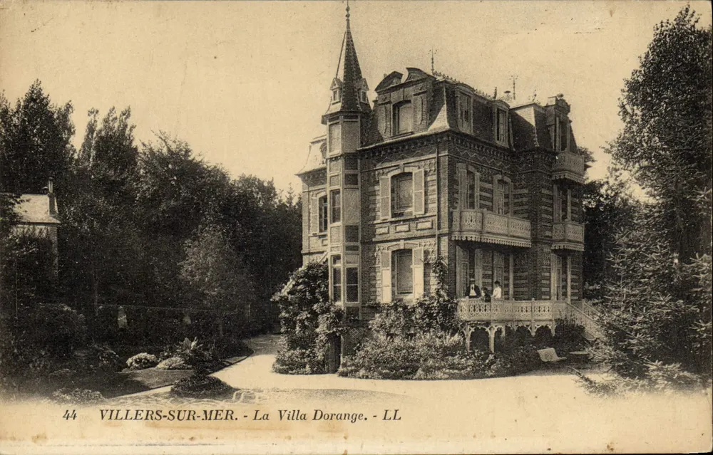 Villers-sur-Mer - Die Villa Dorange - LL - Vorderseite