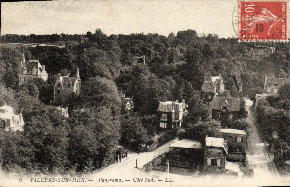 Villers-sur-Mer — Panorama, Südseite — LL. - Vorderseite