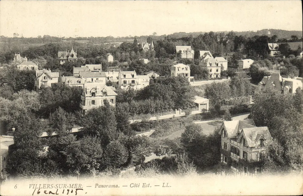 Villers-sur-Mer — Panorama — Ostseite — LL. - Vorderseite