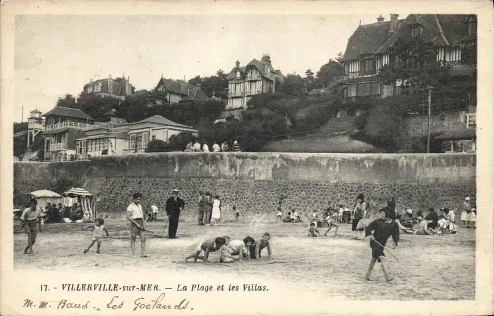 Villerville-sur-Mer — Die Strände und Villen — M.M. Baud, Les Goelandes - Vorderseite