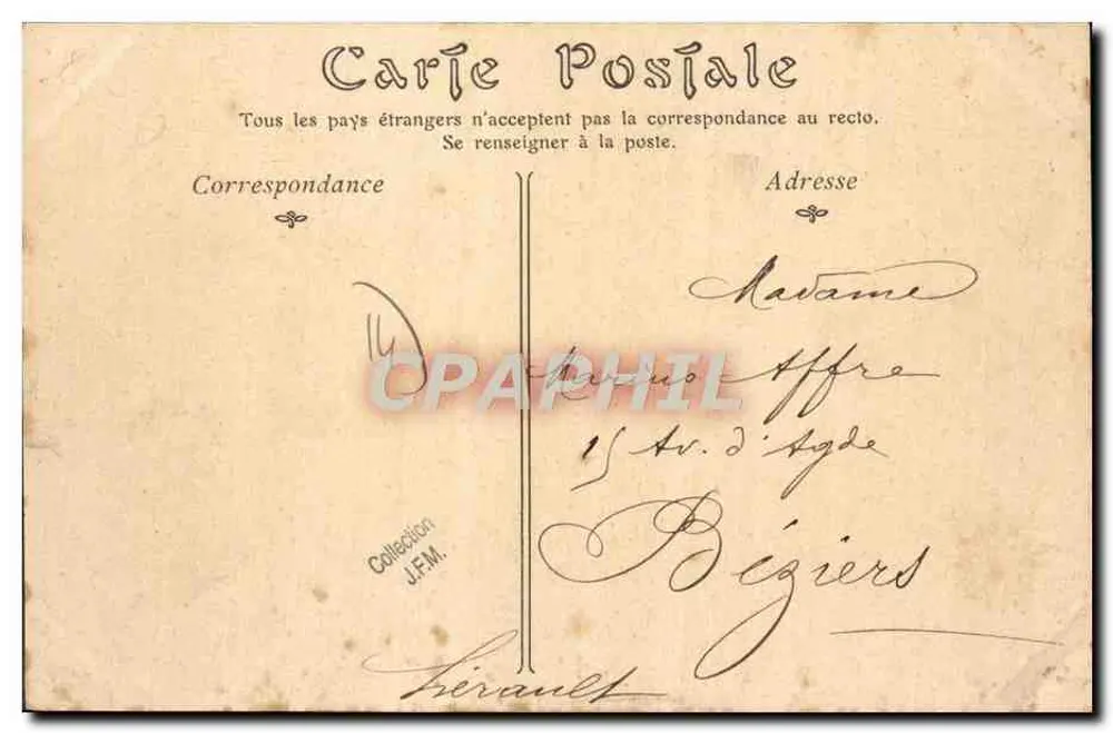 Haus in Villerville — Route d'Honfleur-Trouville — N.D. Phot. - Rückseite