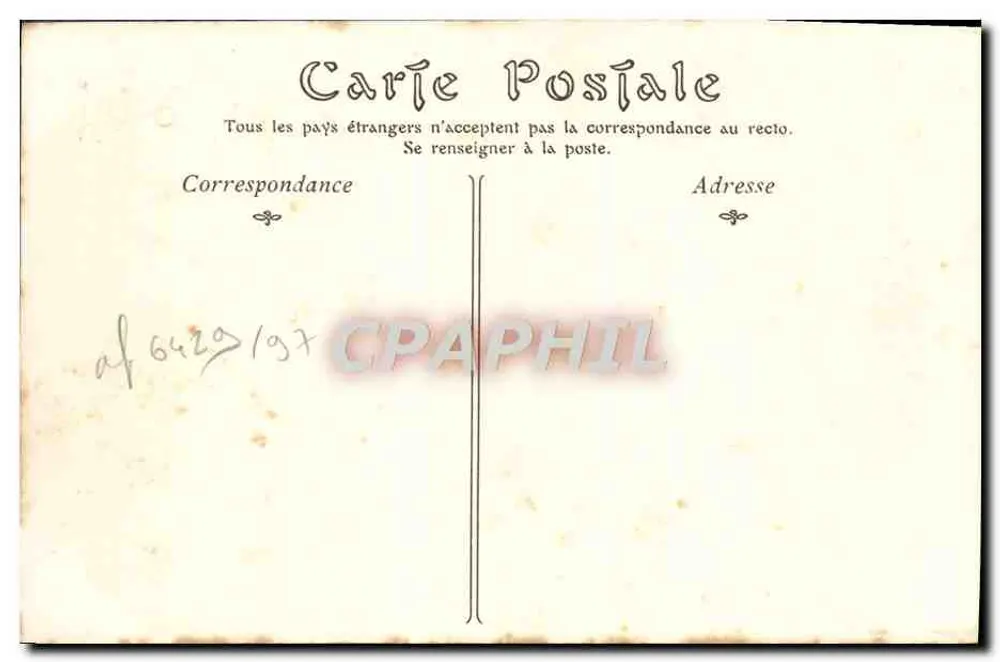 Villerville — Das Casino, die Villen — ND Phot, n° 134 - Rückseite