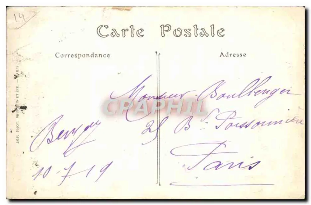 Villerville (Calvados) — A Igreja — ND. Fot. - Verso