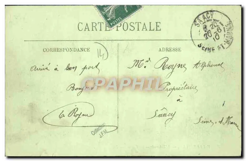 Villerville — A Estacade e as Villas — LL. - Verso